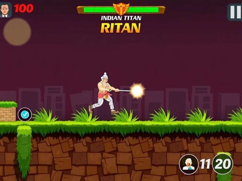 Indian Titan Fury Gameplay Screenshot